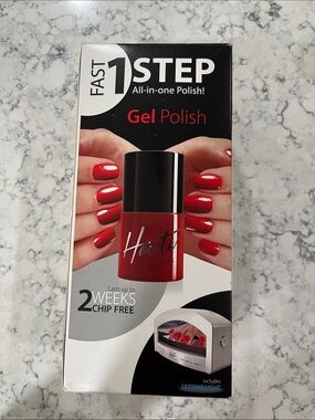 Fast 1-Step Gel Polish - Red